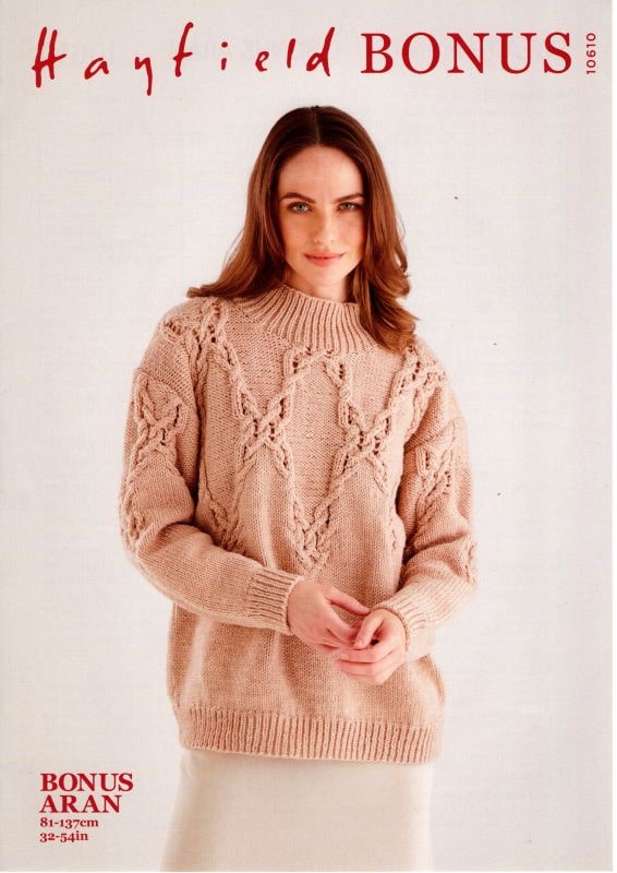 Hayfield bonus aran knitting clearance patterns